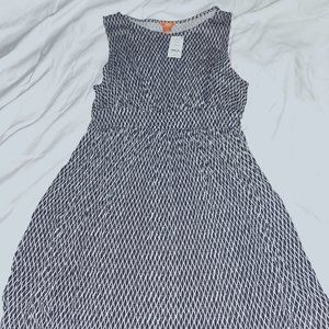 Joe Fresh Sleeveless Dress / Color: Black & White / Size: XL